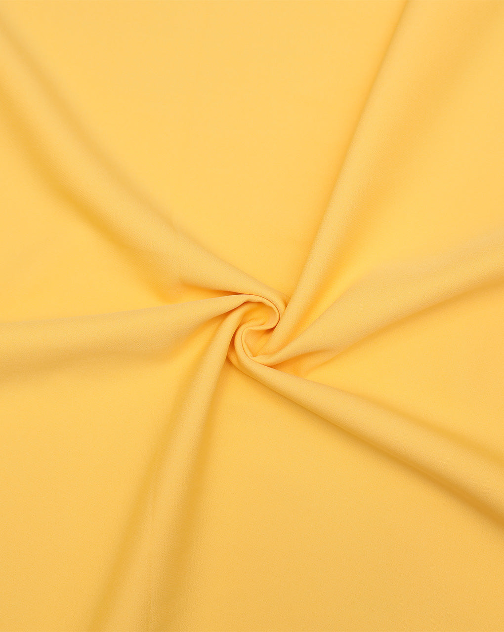 BRIGHT YELLOW BANANA CREPE FABRIC