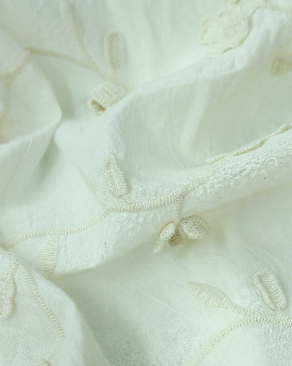 RFD COTTON 3D SCHIFFLY EMBROIDERY FABRIC