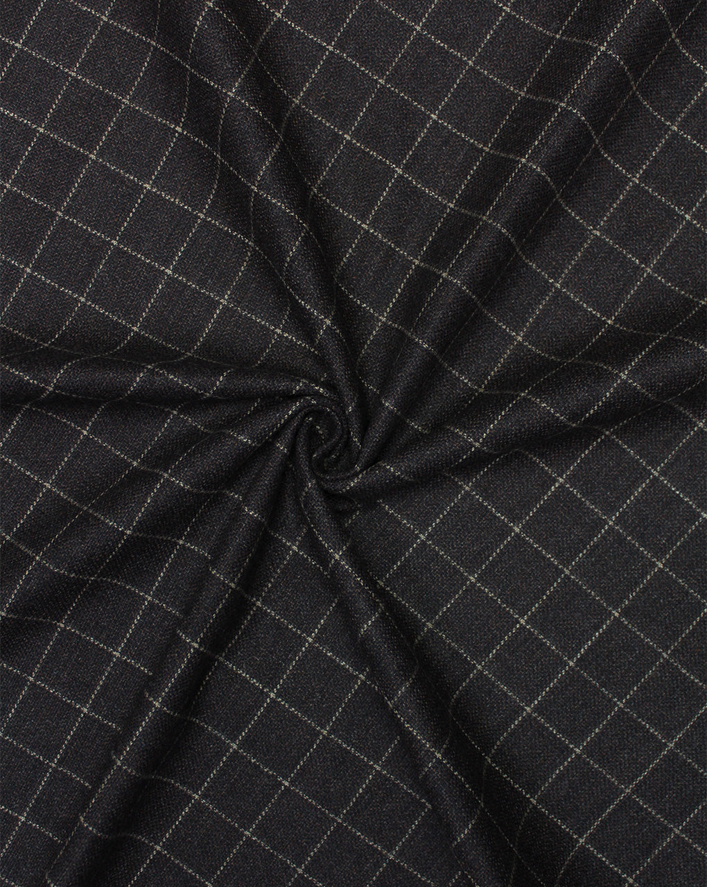 CHECKS WOOLEN TWEED FABRIC (WIDTH 56 INCHES)