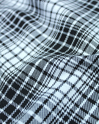 CHECKS WOOLEN TWEED FABRIC1