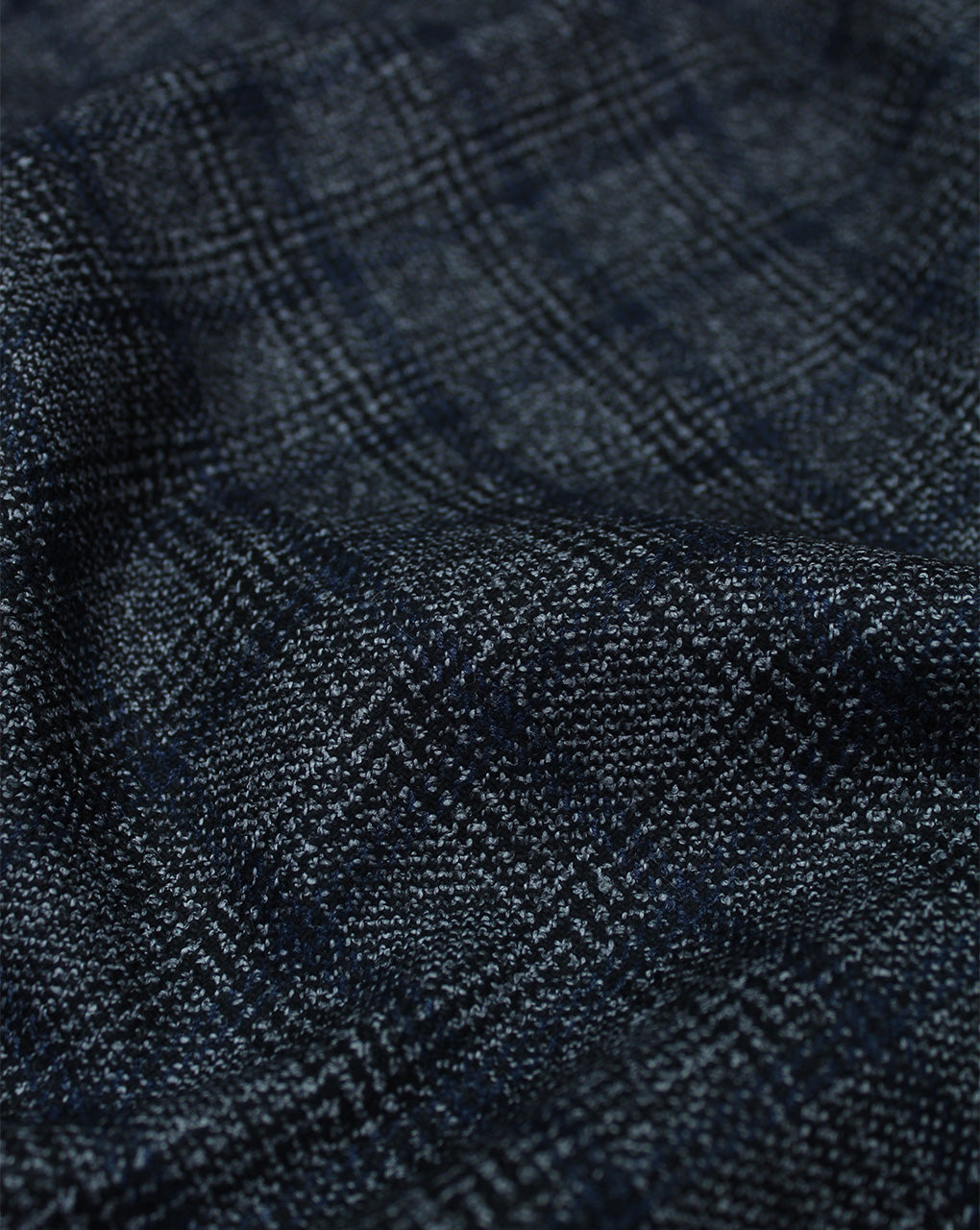 CHECKS WOOLEN TWEED FABRIC