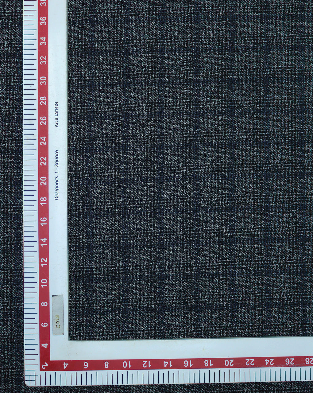 CHECKS WOOLEN TWEED FABRIC