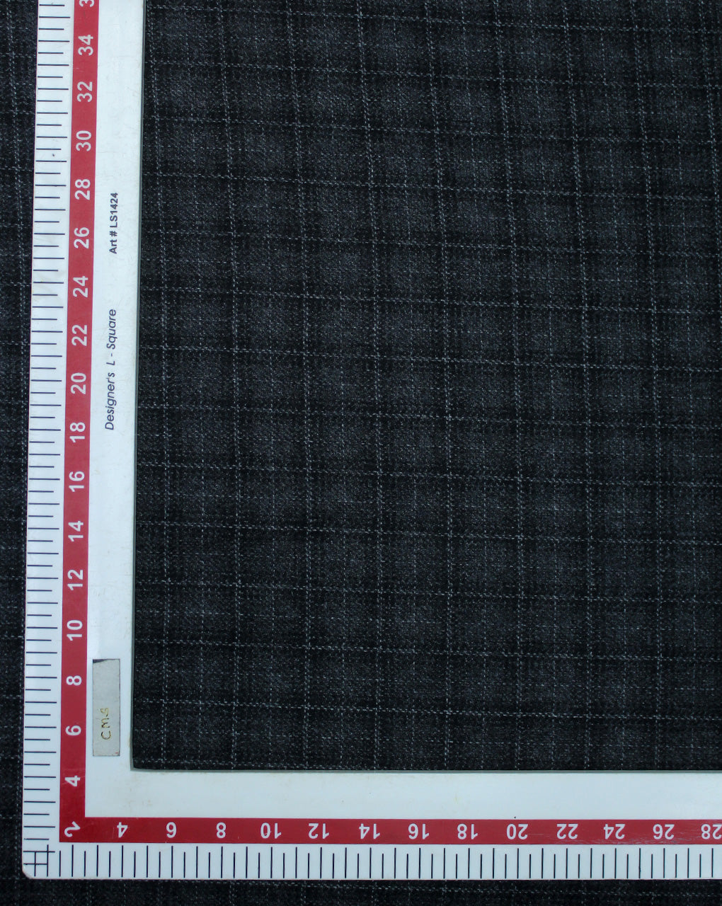 CHECKS WOOLEN TWEED FABRIC