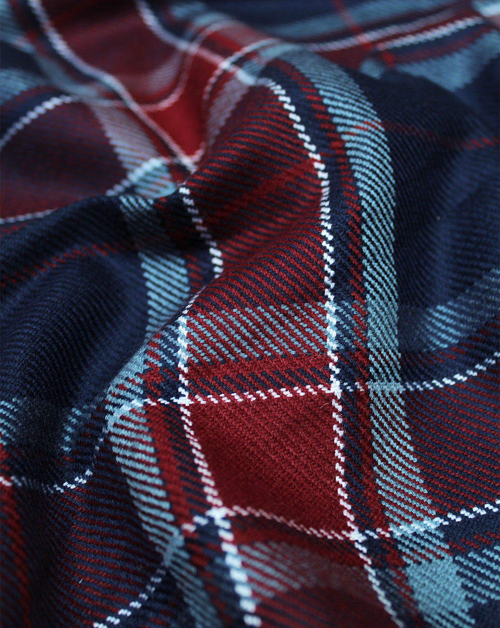 CHECKS WOOLEN TWEED FABRIC