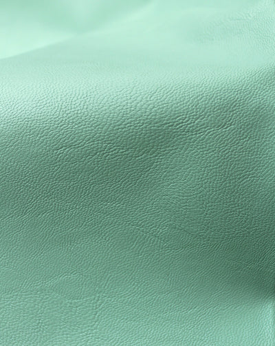 MINT GREEN LEATHERITE FABRIC (WIDTH-56 INCHES)