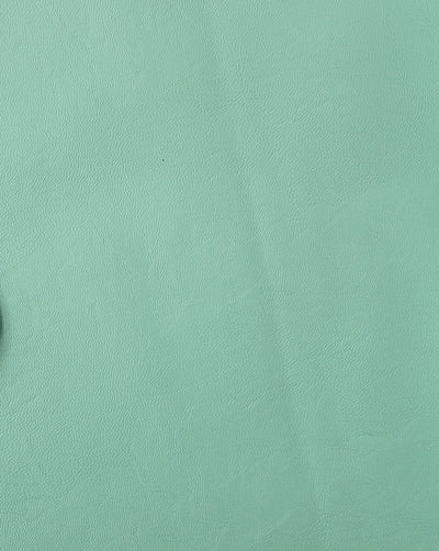 MINT GREEN LEATHERITE FABRIC (WIDTH-56 INCHES)