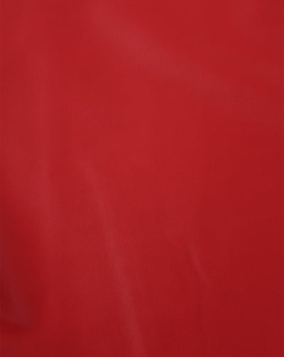 RED LEATHERITE FABRIC (WIDTH-56 INCHES)