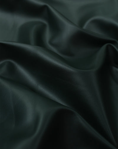 DARK GREEN LEATHERITE FABRIC (WIDTH-56 INCHES)