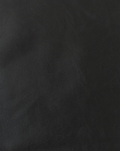 BLACK LEATHERITE FABRIC (WIDTH-56 INCHES)