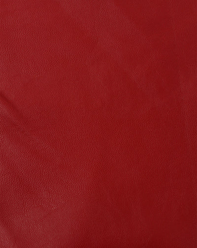 RED LEATHERITE FABRIC (WIDTH-56 INCHES)