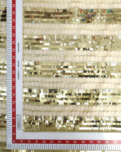 POLYESTER NET SEQUINS FABRIC