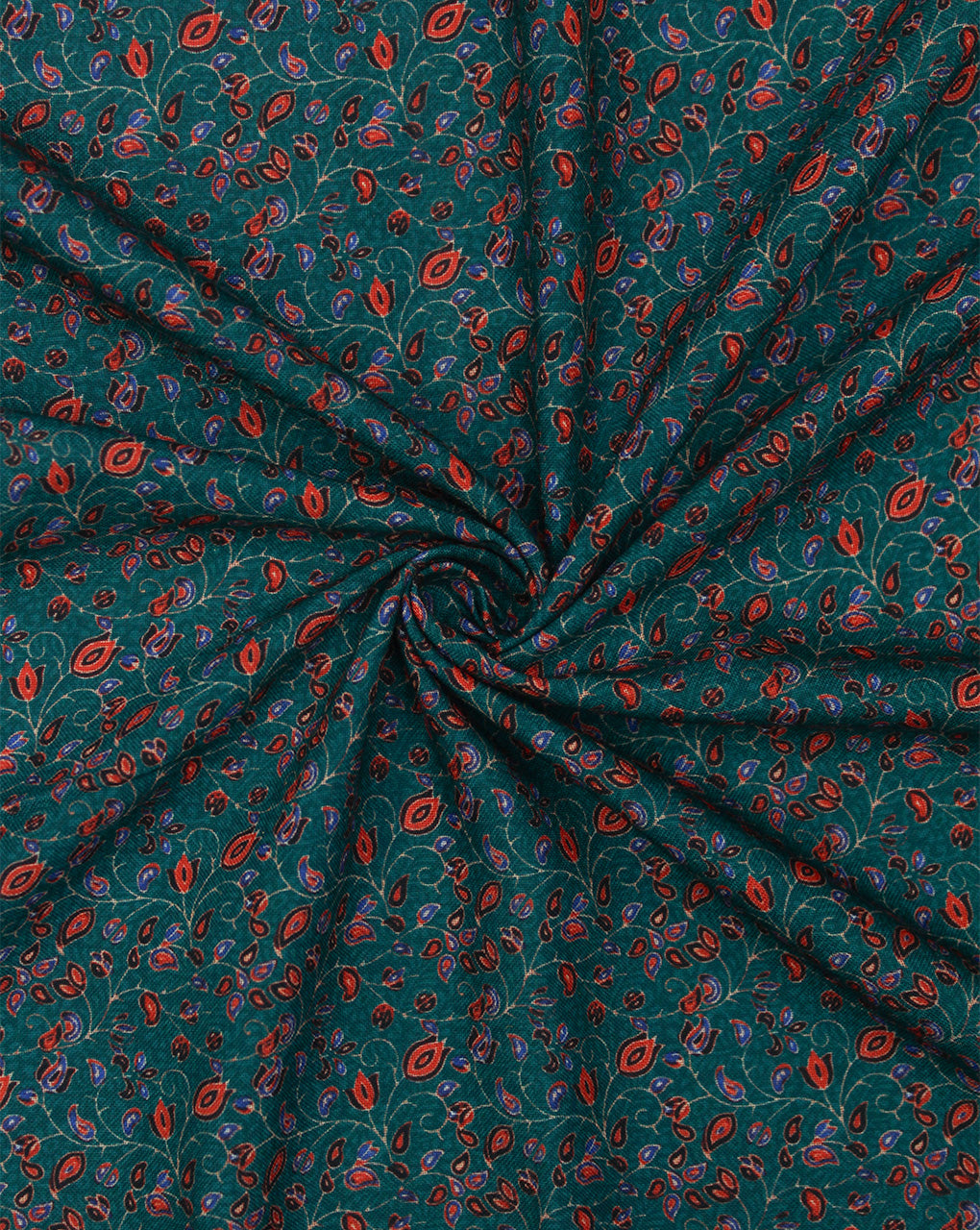 MULTICOLOR PRINTED SPUN FABRIC (WIDTH - 44 INCHES)