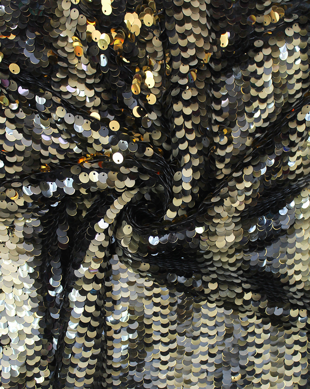 Polyester Net Sequin Fabric