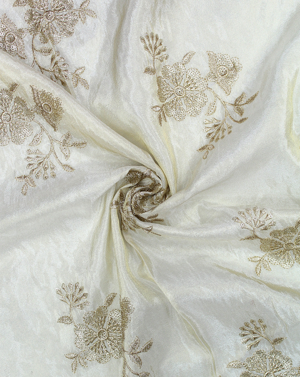 POLYESTER TISSUE EMBROIDERY FABRIC