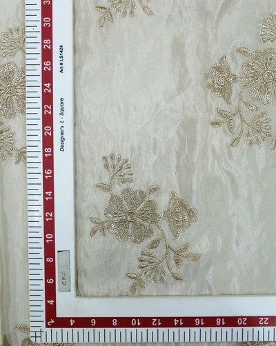 POLYESTER TISSUE EMBROIDERY FABRIC