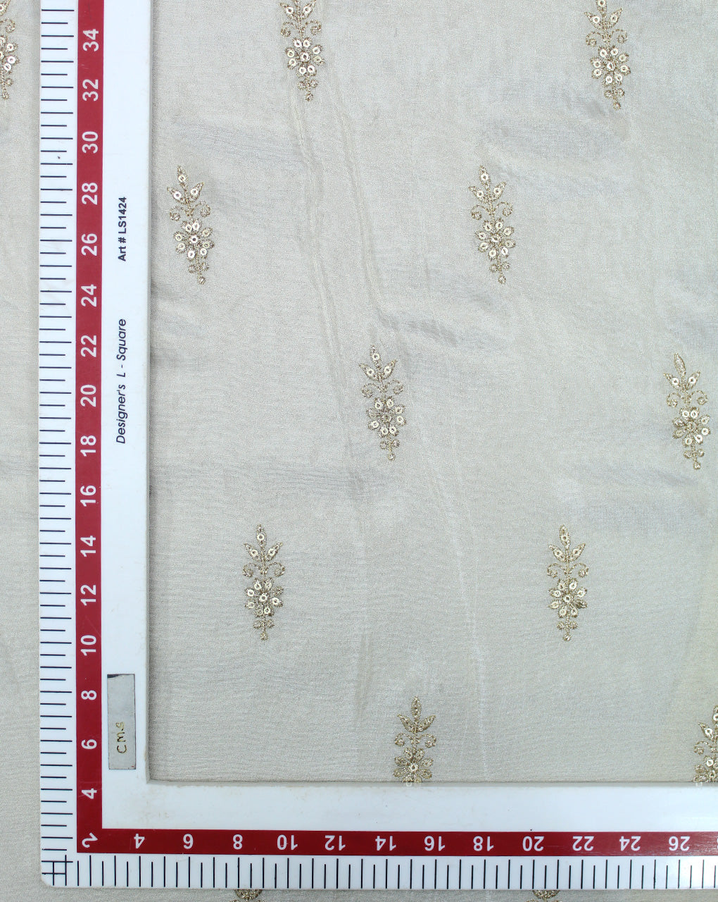 POLYESTER TISSUE EMBROIDERY FABRIC