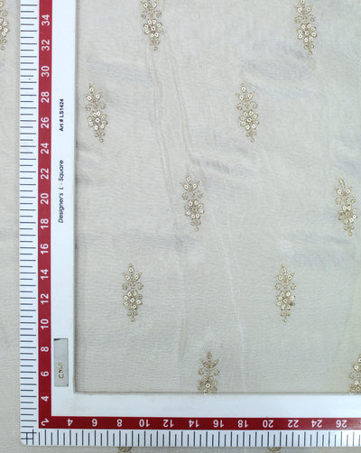 POLYESTER TISSUE EMBROIDERY FABRIC