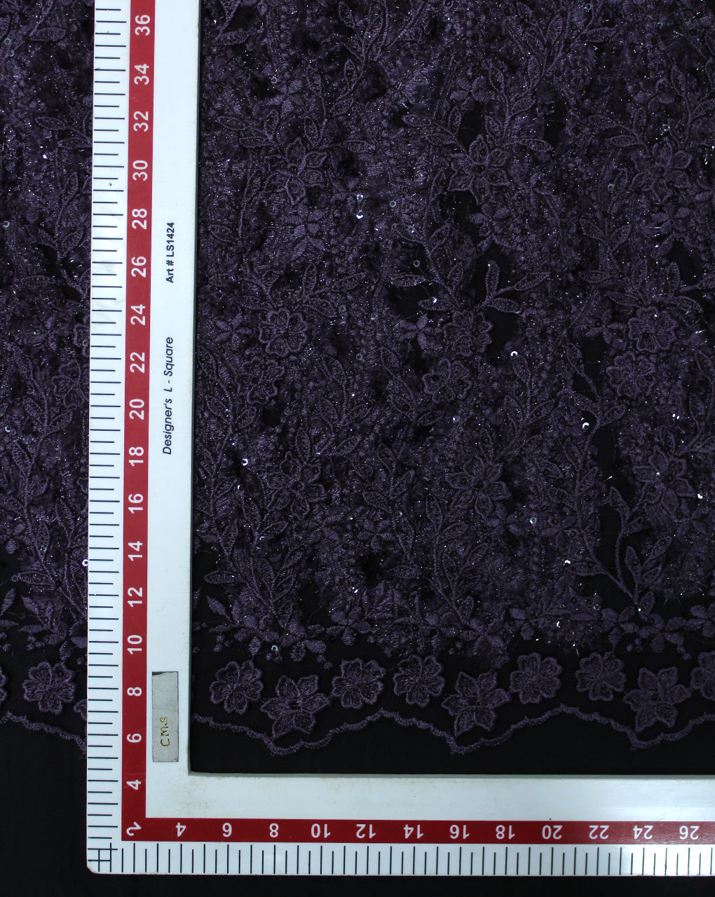 POLYESTER NET SEQUINES EMBROIDERY FABRIC