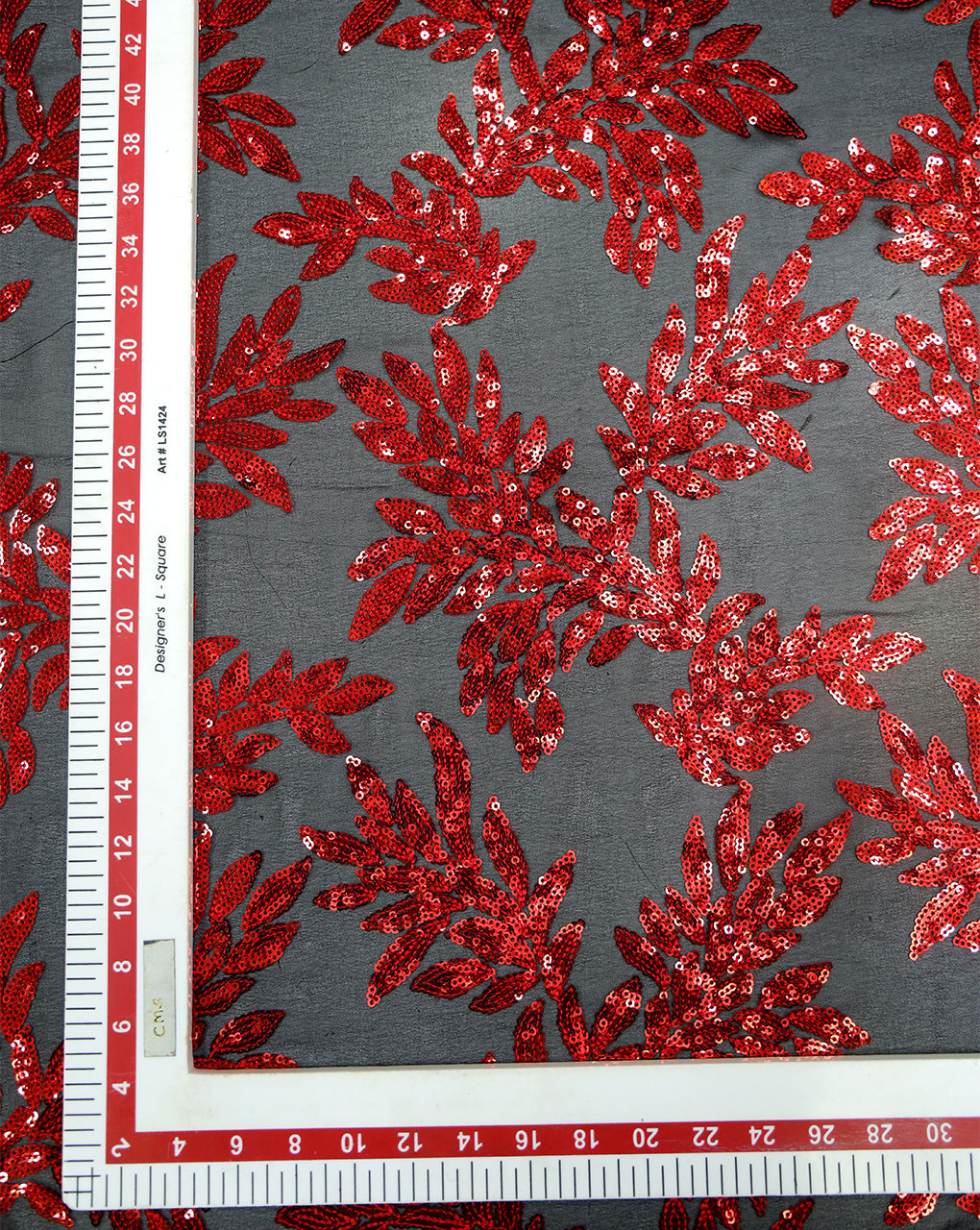 SEQUINS EMBROIDERY FABRIC