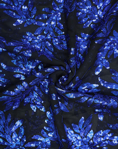 SEQUINS EMBROIDERY FABRIC