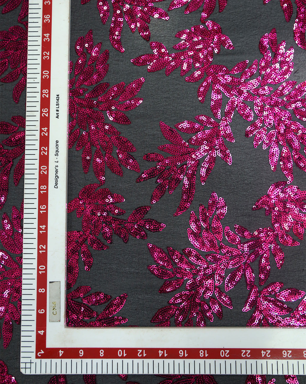 SEQUINS EMBROIDERY FABRIC