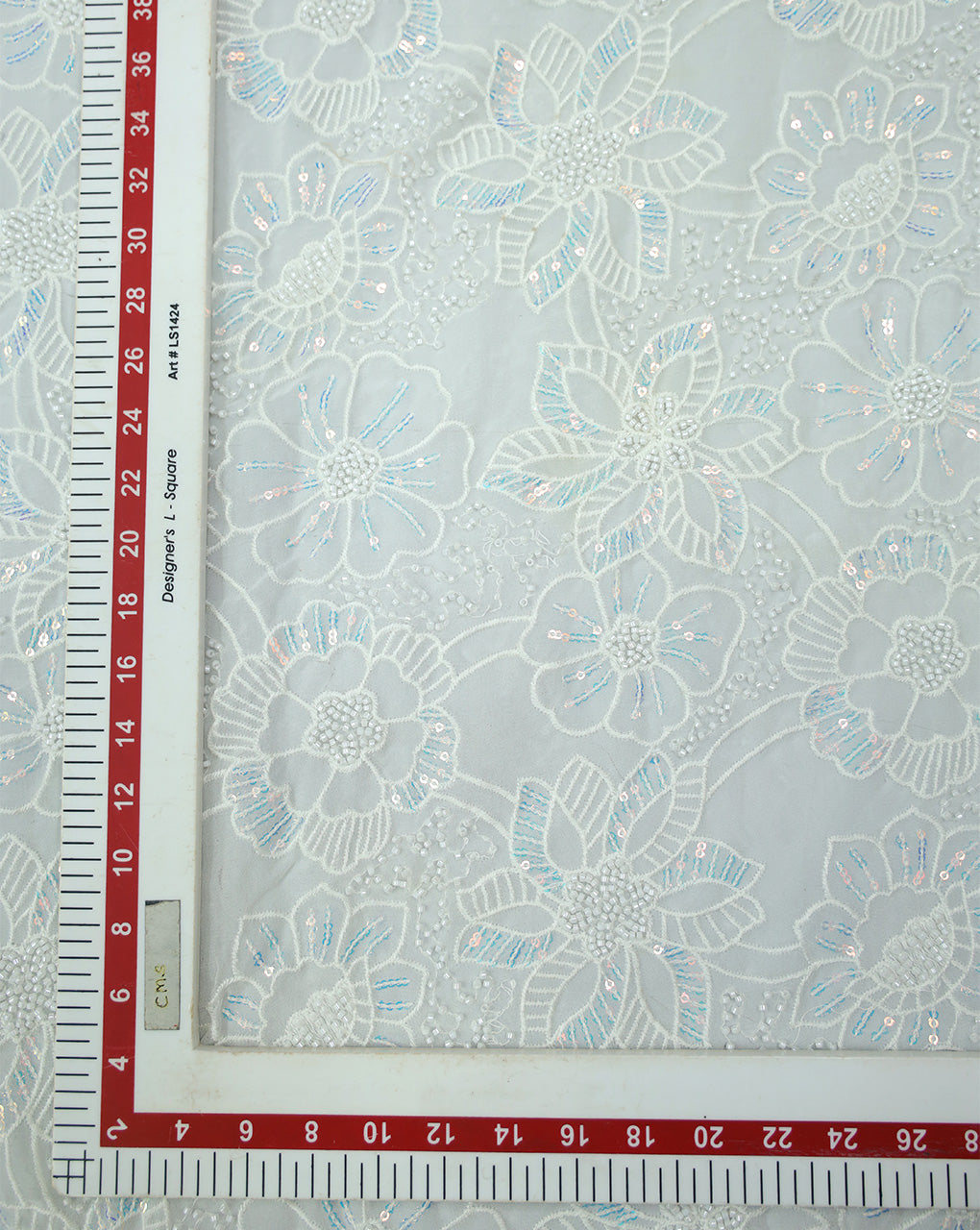 SEQUINS EMBROIDERY FABRIC