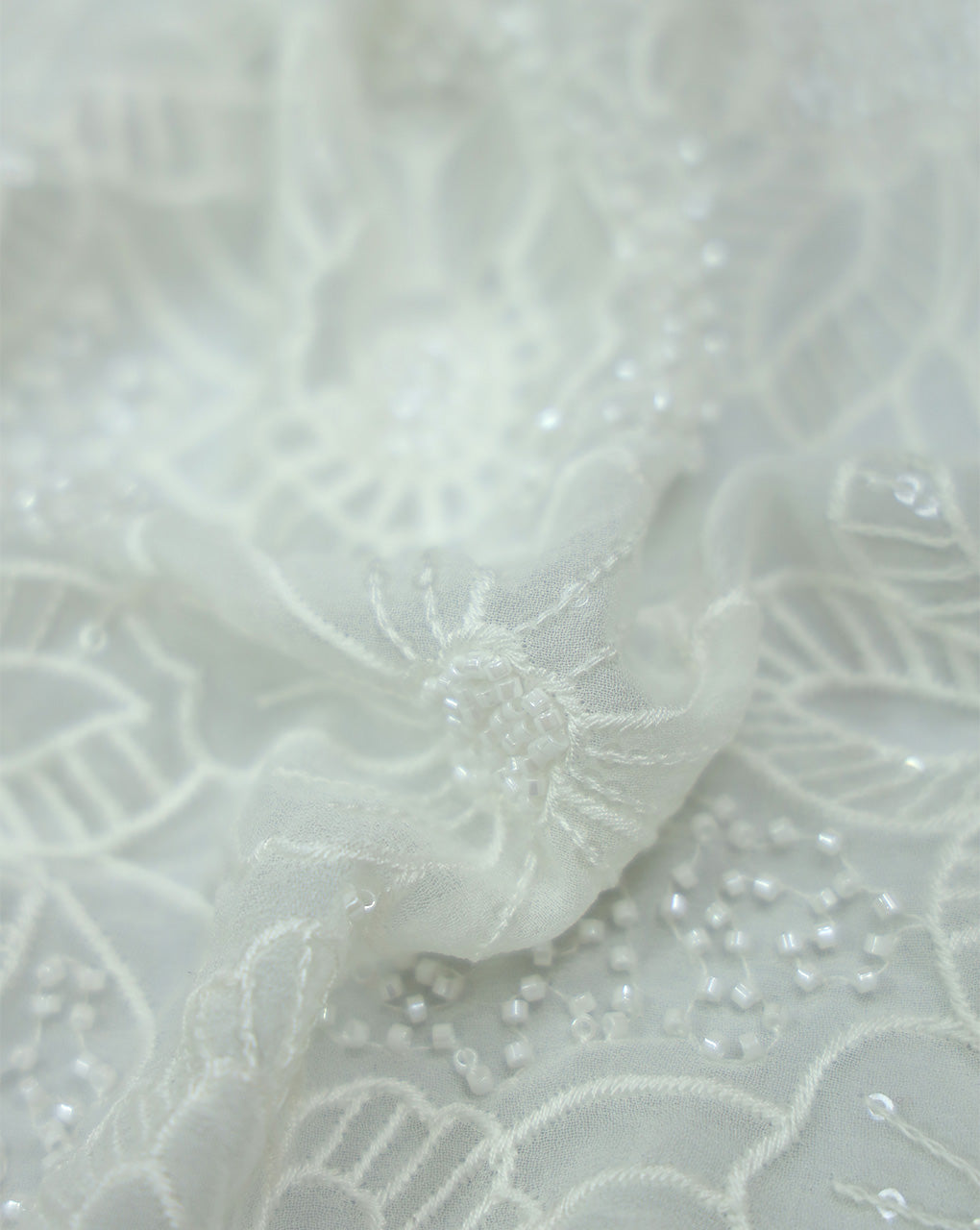 SEQUINS EMBROIDERY FABRIC