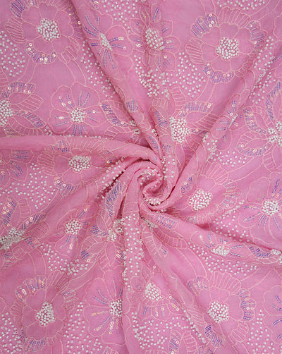 SEQUINS EMBROIDERY FABRIC