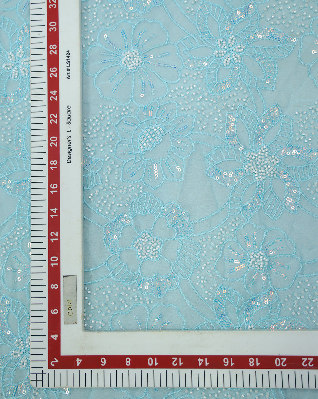 SEQUINS EMBROIDERY FABRIC