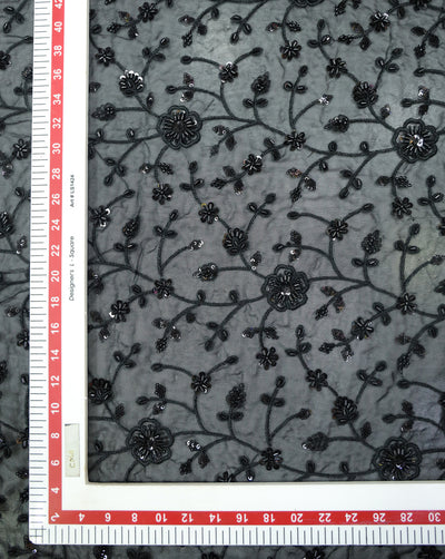 SEQUINS EMBROIDERY FABRIC