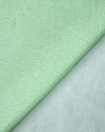 MINT GREEN PLAIN LINEN CHAMBRAY FABRIC