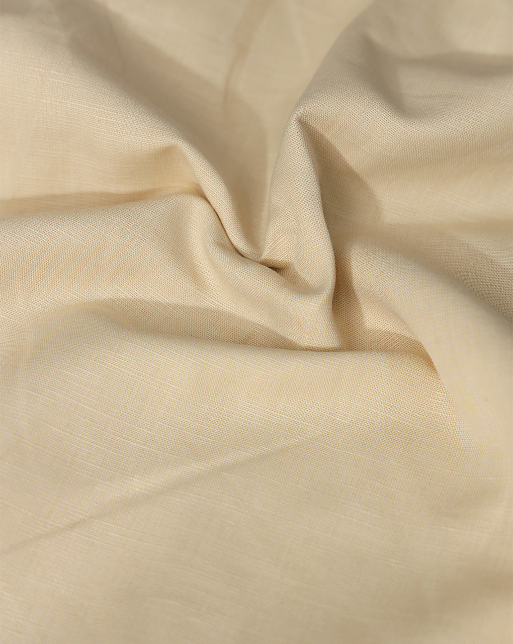 OFF WHITE PLAIN LINEN SHIRTING FABRIC