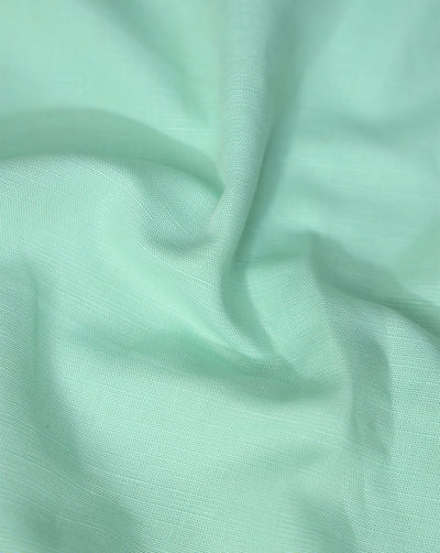 MINT GREEN PLAIN LINEN SHIRTING FABRIC