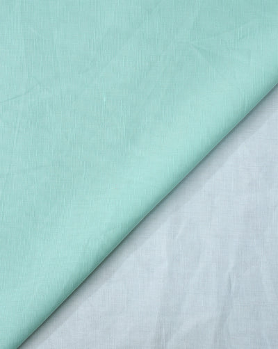 MINT GREEN PLAIN LINEN SHIRTING FABRIC