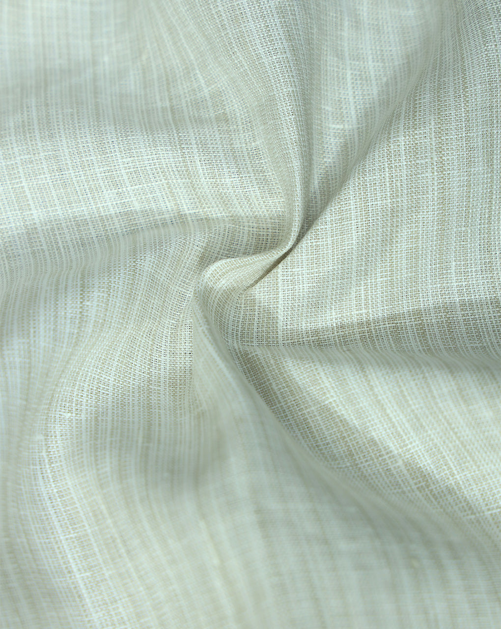 OFF WHITE STRIPES DESIGN LINEN FABRIC