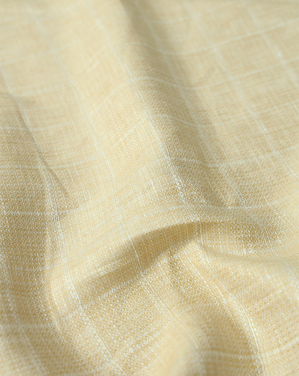 CHECKS DESIGN LINEN FABRIC