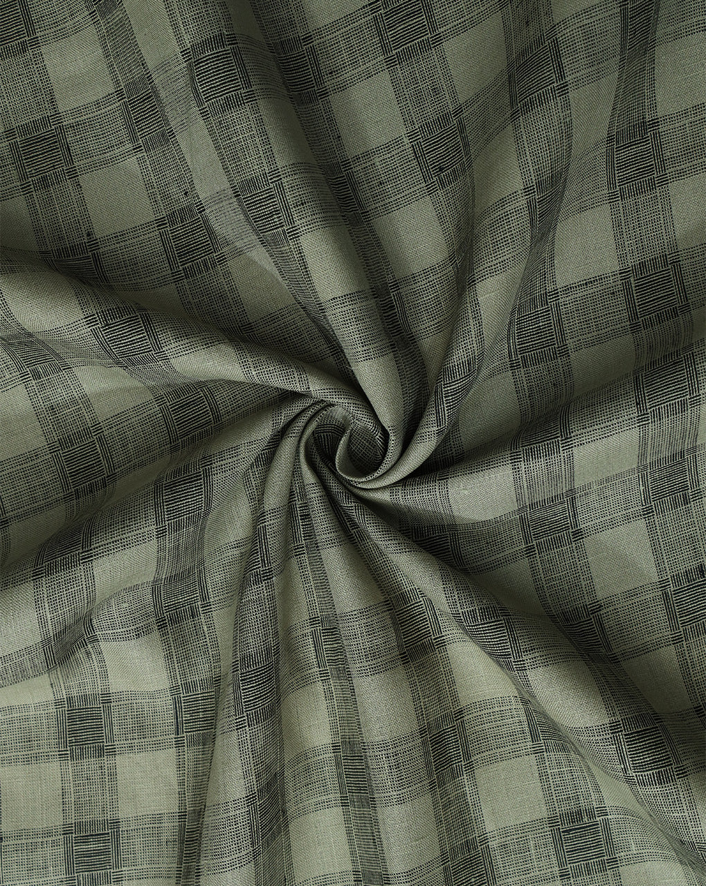 MULTICOLOR CHECKS DESIGN LINEN FABRIC