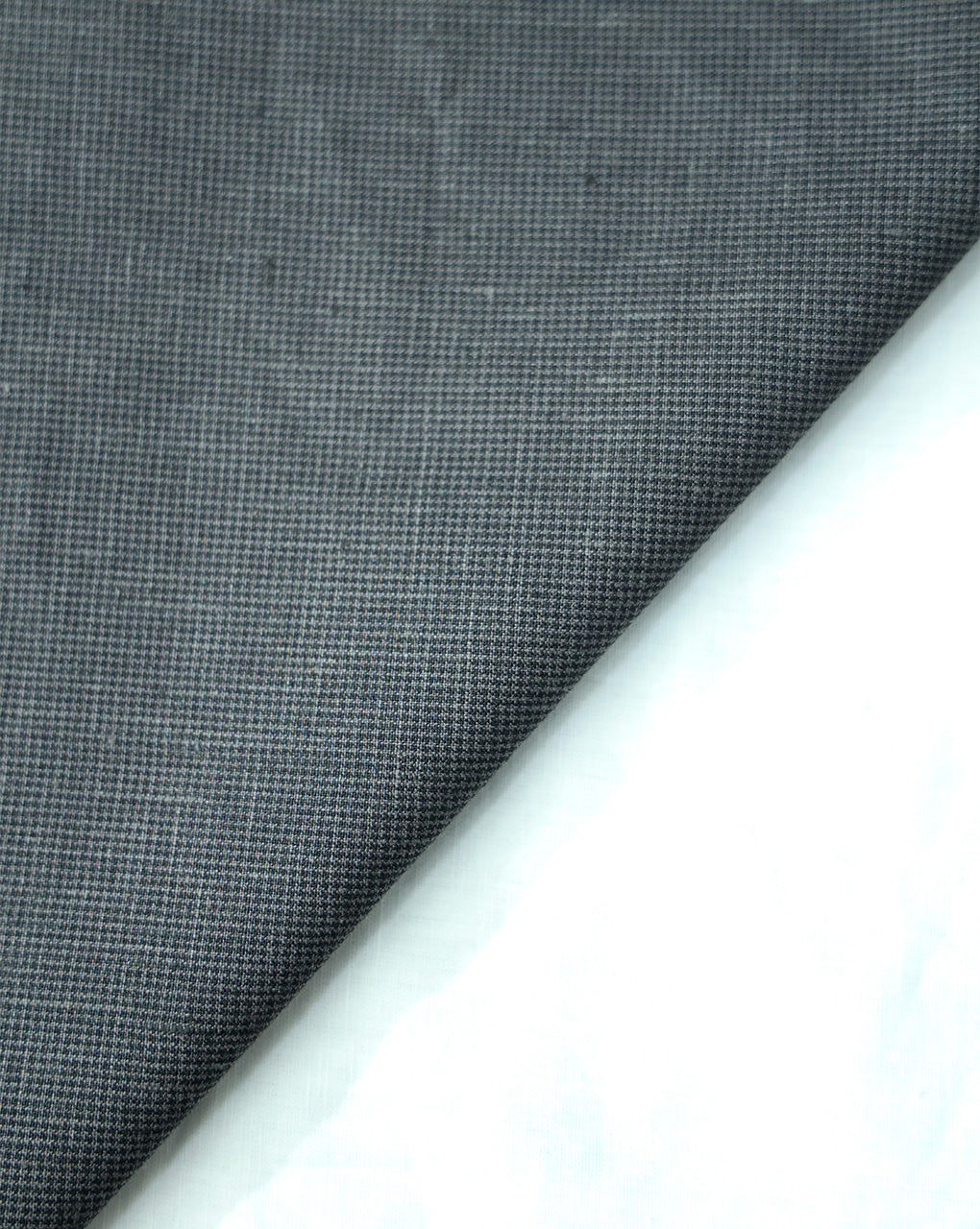 BLACK-GREY LINEN SUITING FABRIC