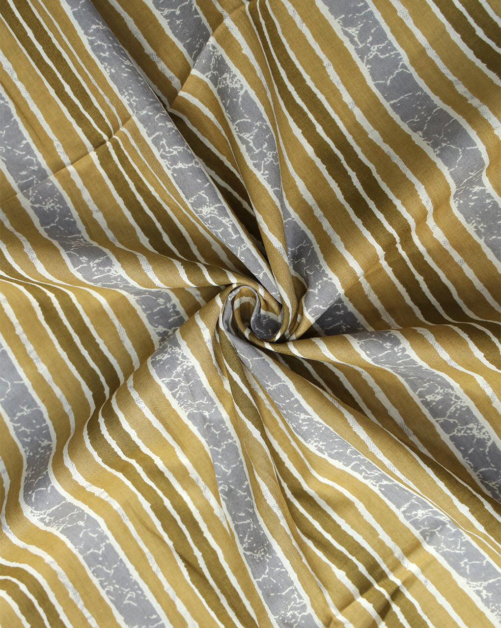 MULTICOLOR STRIPES DESIGN COTTON PRINTED FABRIC