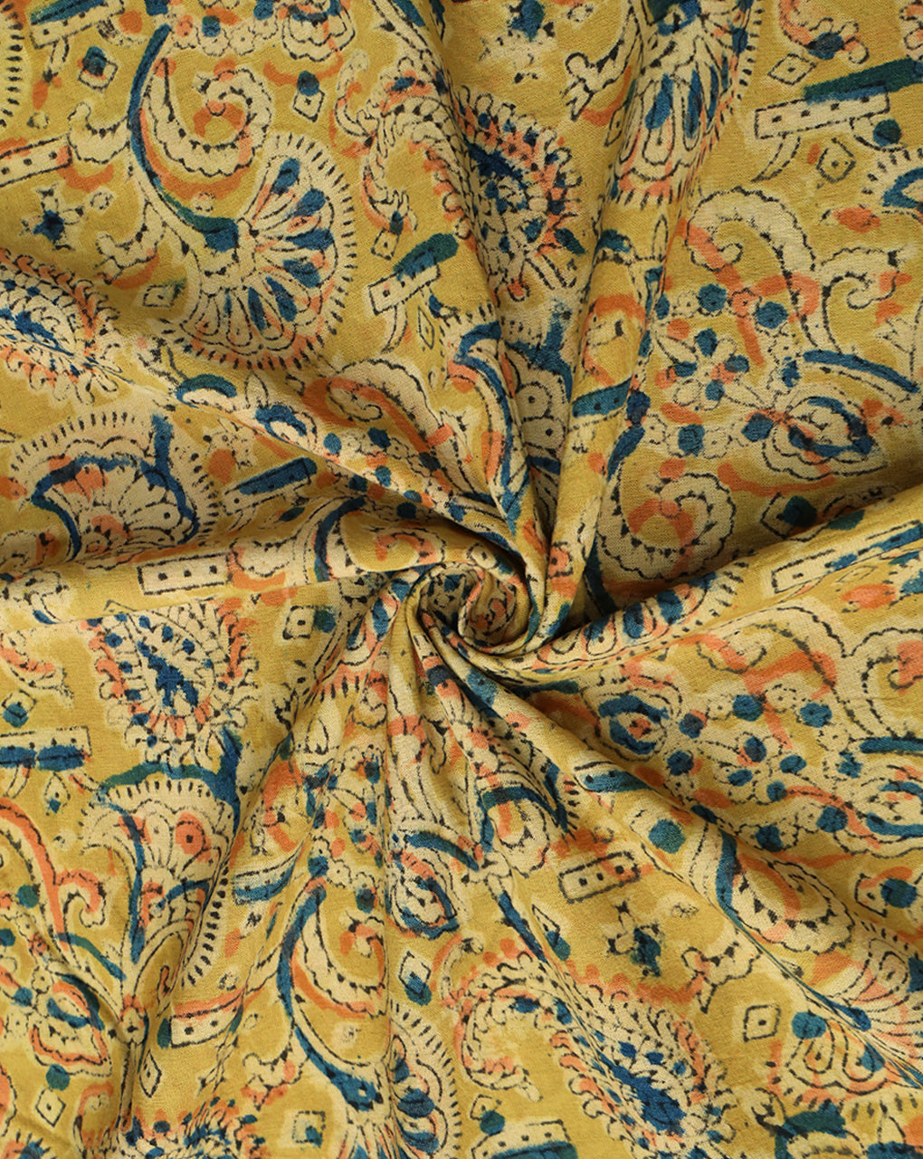 COTTON KALAMKARI PRINTED FABRIC