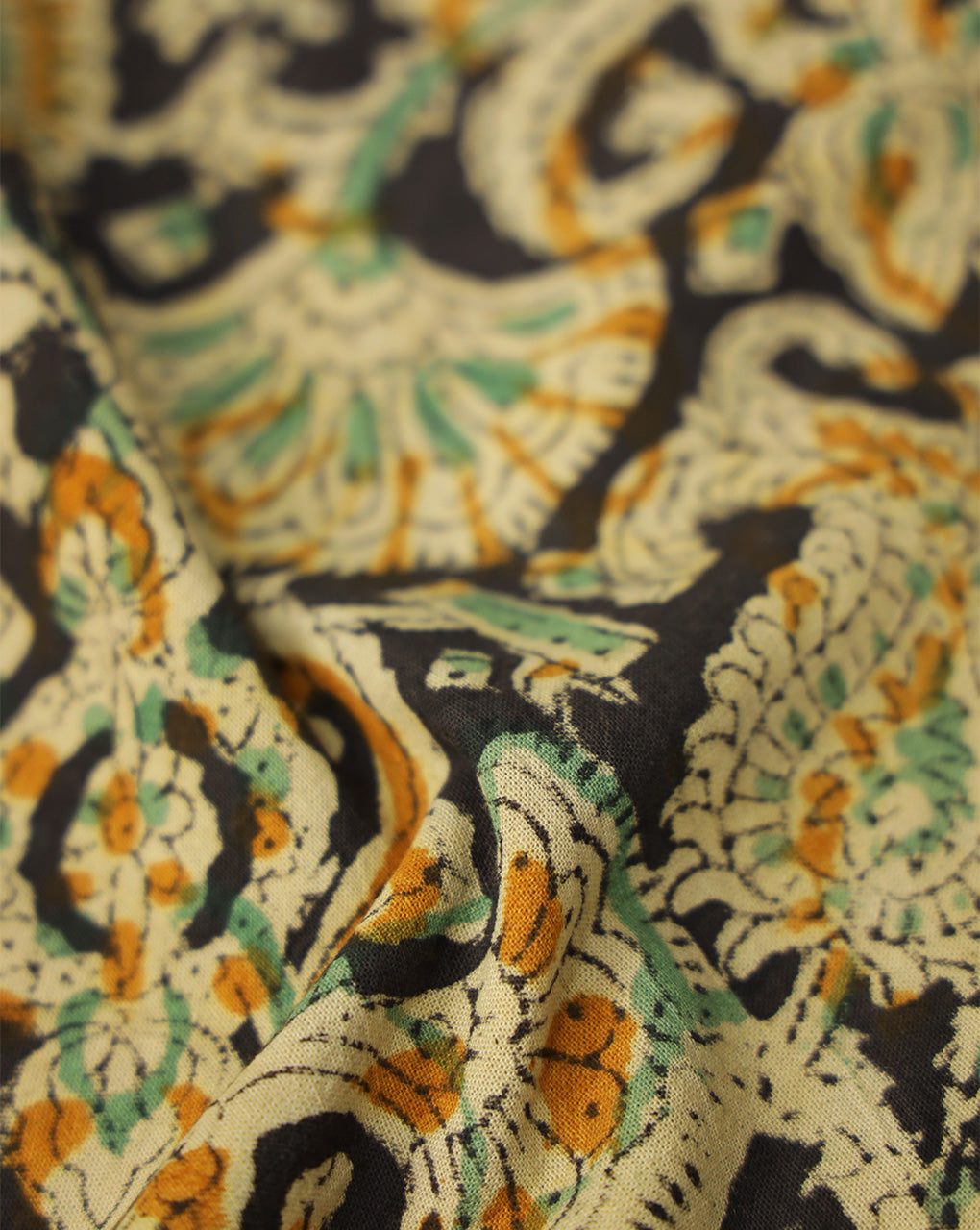 COTTON KALAMKARI PRINTED FABRIC