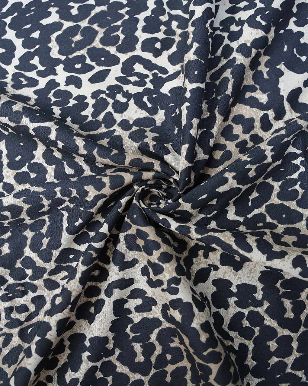 LEOPARD DESIGN PRINTED RAYON FABRIC