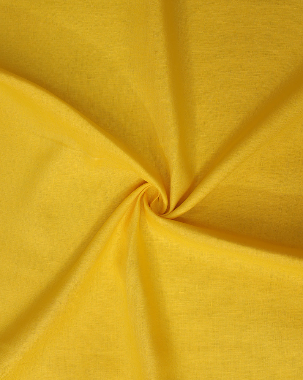 BRIGHT YELLOW PLAIN LINEN SHIRTING FABRIC