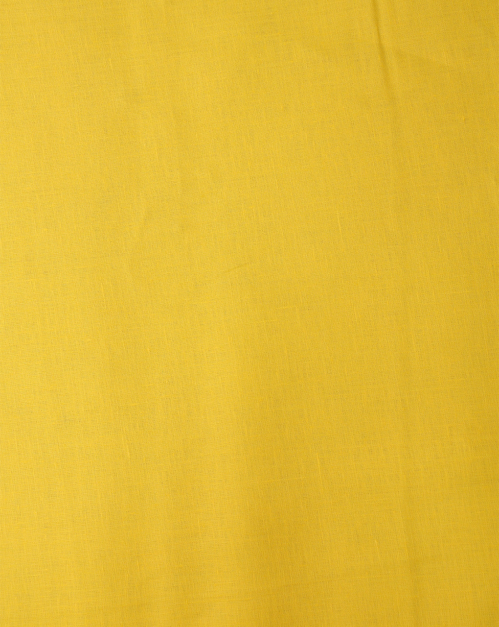 BRIGHT YELLOW PLAIN LINEN SHIRTING FABRIC