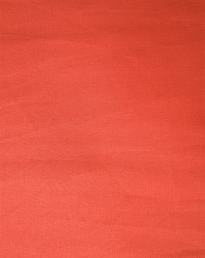 RUST PLAIN LINEN SHIRTING FABRIC