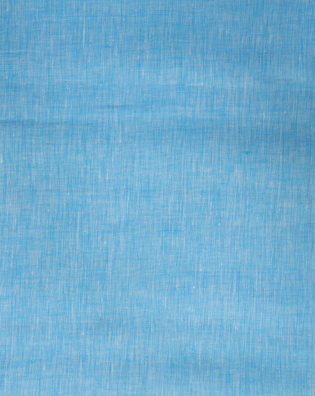 BLUE PLAIN LINEN SHIRTING FABRIC