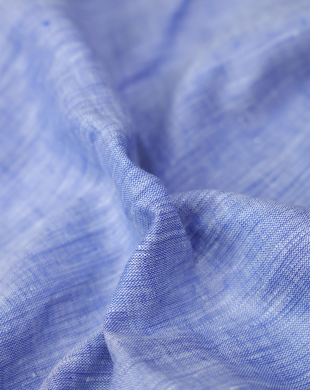 INK BLUE PLAIN LINEN SHIRTING FABRIC