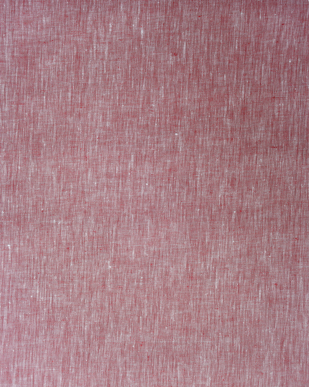 RED PLAIN LINEN SHIRTING FABRIC