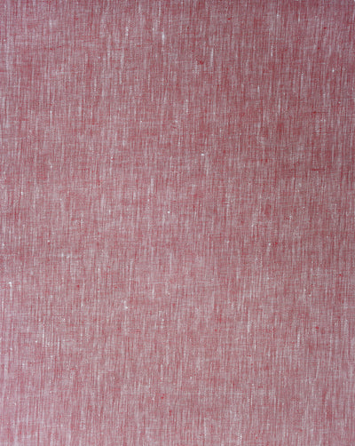 RED PLAIN LINEN SHIRTING FABRIC