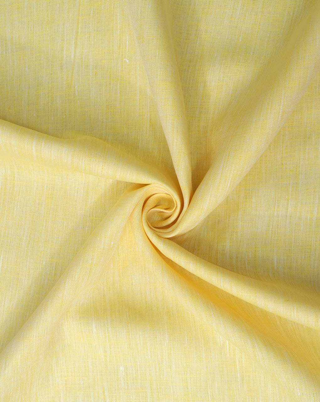 YELLOW PLAIN LINEN SHIRTING FABRIC